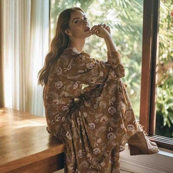 PALMA AUSTRALIA Elsie Long Sleeve Tiered Maxi Dress R$300 - Picture 5 of 9